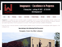Tablet Screenshot of imageworx.net